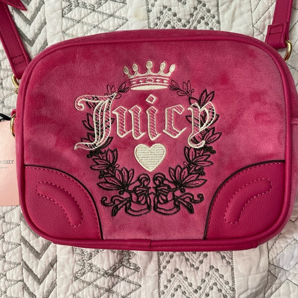 NWT Juicy Couture Pink Crossbody Bag
